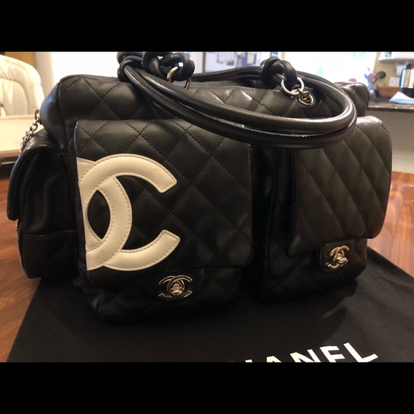Chanel Ligne Leather Quilted Reporter Bag - Picture 4 of 8
